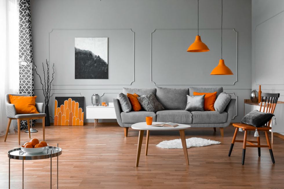 lampes et abat jour colores decoration