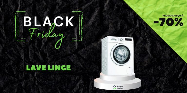 Black Friday lave linge - offres et promos