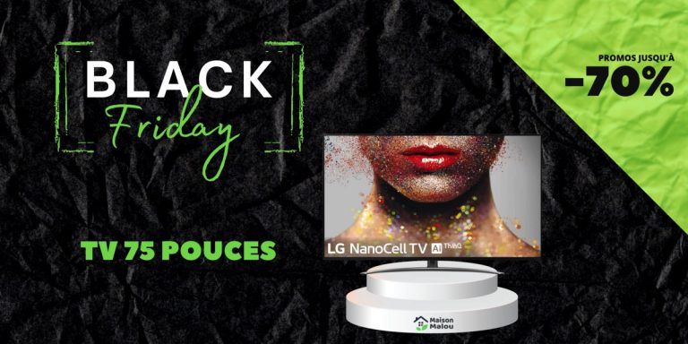 Black Friday tv 75 pouces - offres et promos