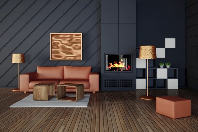 choix décoration parquet foncé