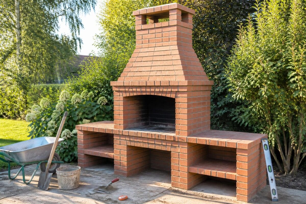 découvrez notre guide pratique pour construire un barbecue en briques avec cheminée. suivez nos plans détaillés étape par étape pour réaliser un espace convivial et durable dans votre jardin.