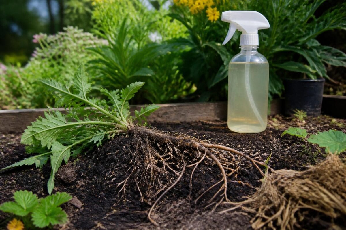 découvrez notre désherbant naturel révolutionnaire, une solution écologique et efficace pour éliminer les racines tenaces sans nuire à l'environnement.