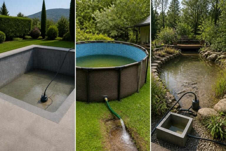 découvrez comment vider votre piscine efficacement avec des méthodes adaptées à chaque type de bassin pour un entretien facile et sécurisé.