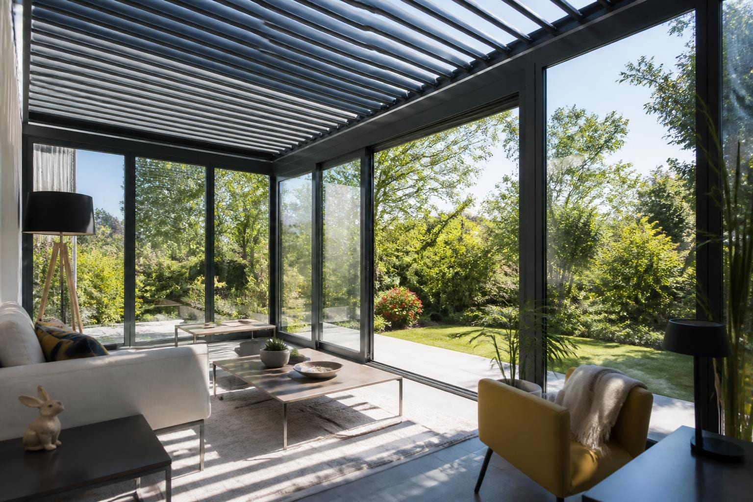 découvrez notre guide complet sur la véranda bioclimatique : conception, coût, matériaux et conseils d'installation pour un espace à la fois esthétique et écoénergétique.