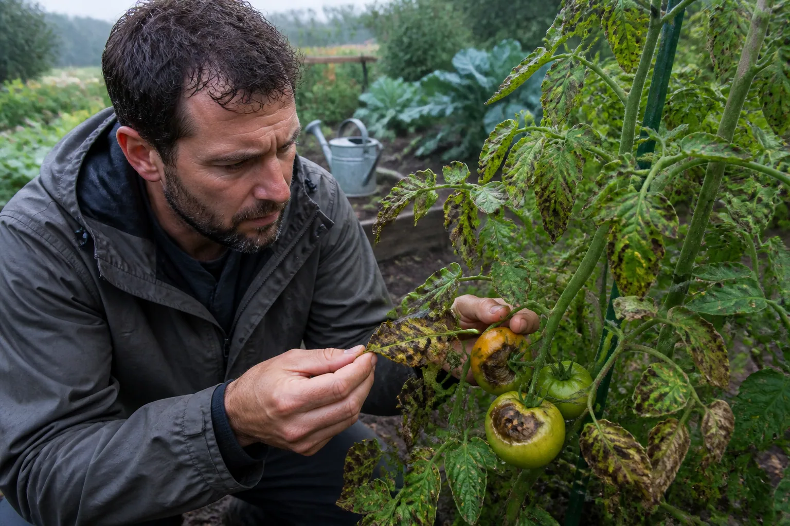 Anthracnose des plantes : symptômes, dégâts et traitements possibles