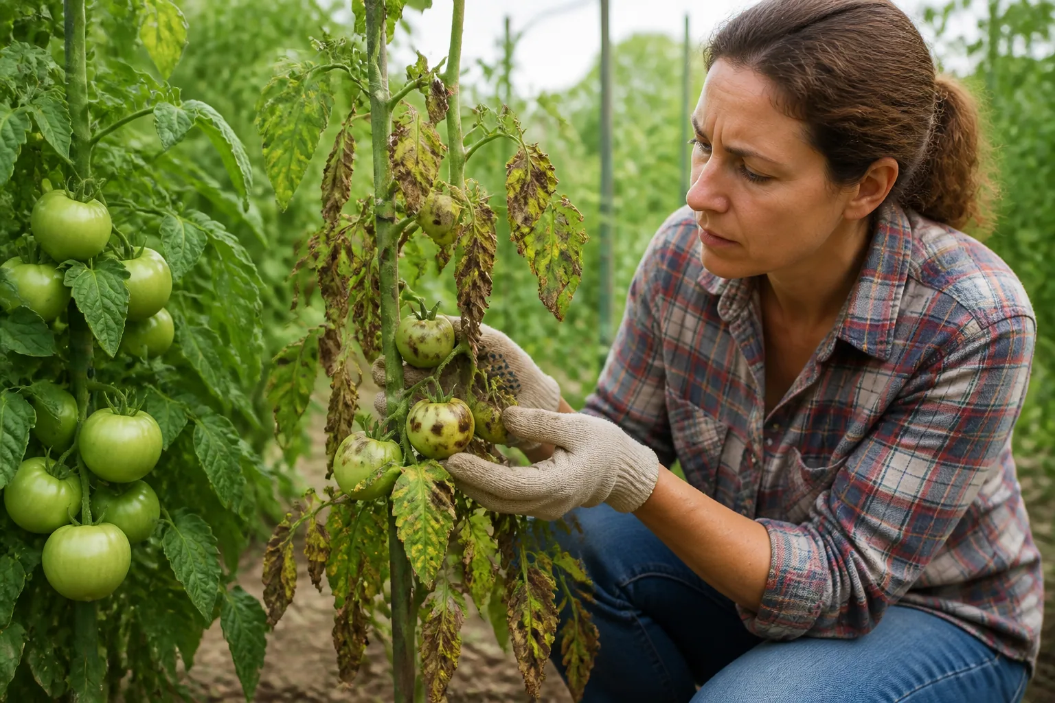 Anthracnose des plantes : symptômes, dégâts et traitements possibles
