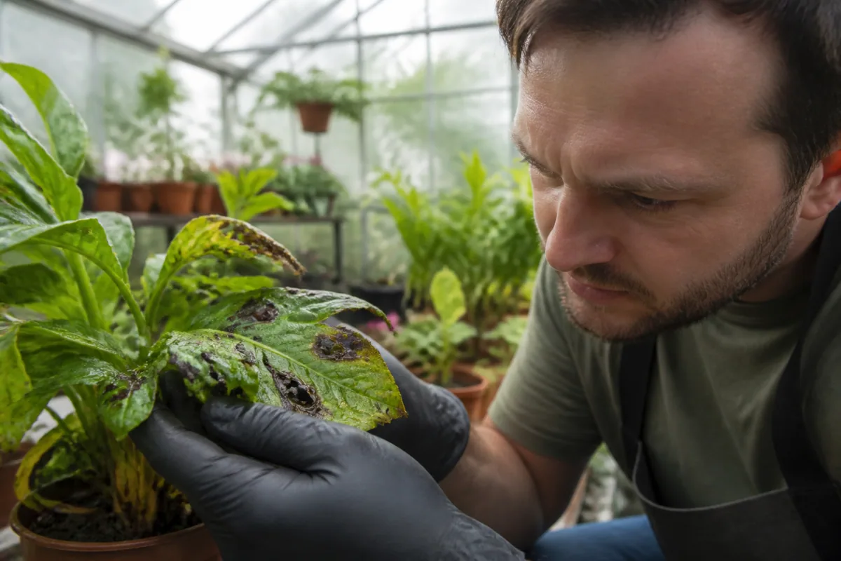 Bactériose des plantes : symptômes, causes et solutions pour limiter l’infection