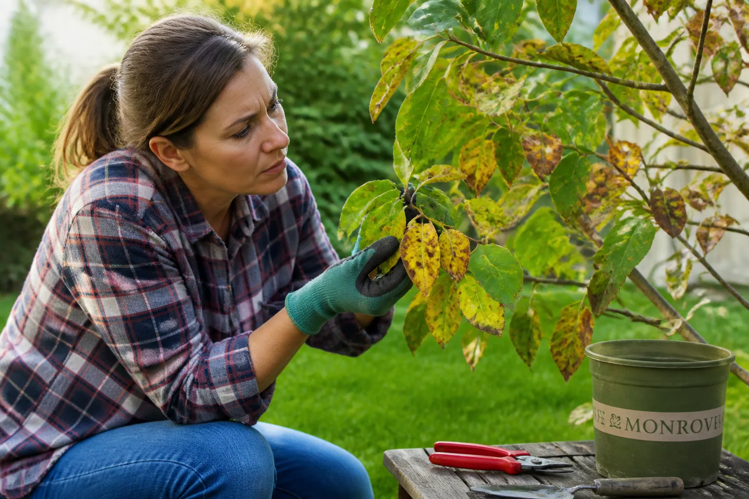 Brunissure des feuilles : causes possibles, maladies associées et solutions