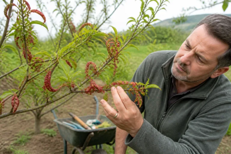 Cloque du pêcher : symptômes, traitement et prévention au jardin