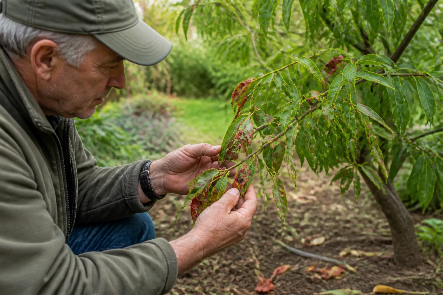 Cloque du pêcher : symptômes, traitement et prévention au jardin