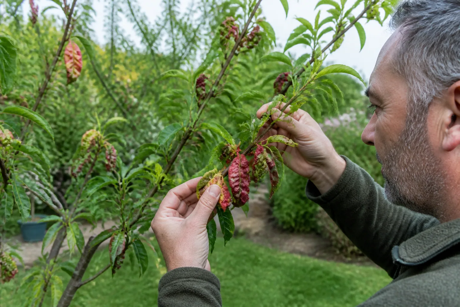 Cloque du pêcher : symptômes, traitement et prévention au jardin