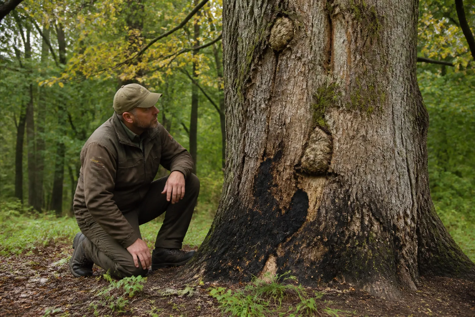 Encre du chêne : symptômes, causes et risques pour les arbres