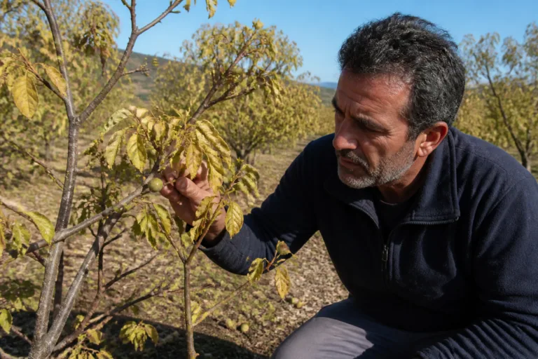 Enroulement chlorotique de l’abricotier : symptômes et prévention au verger