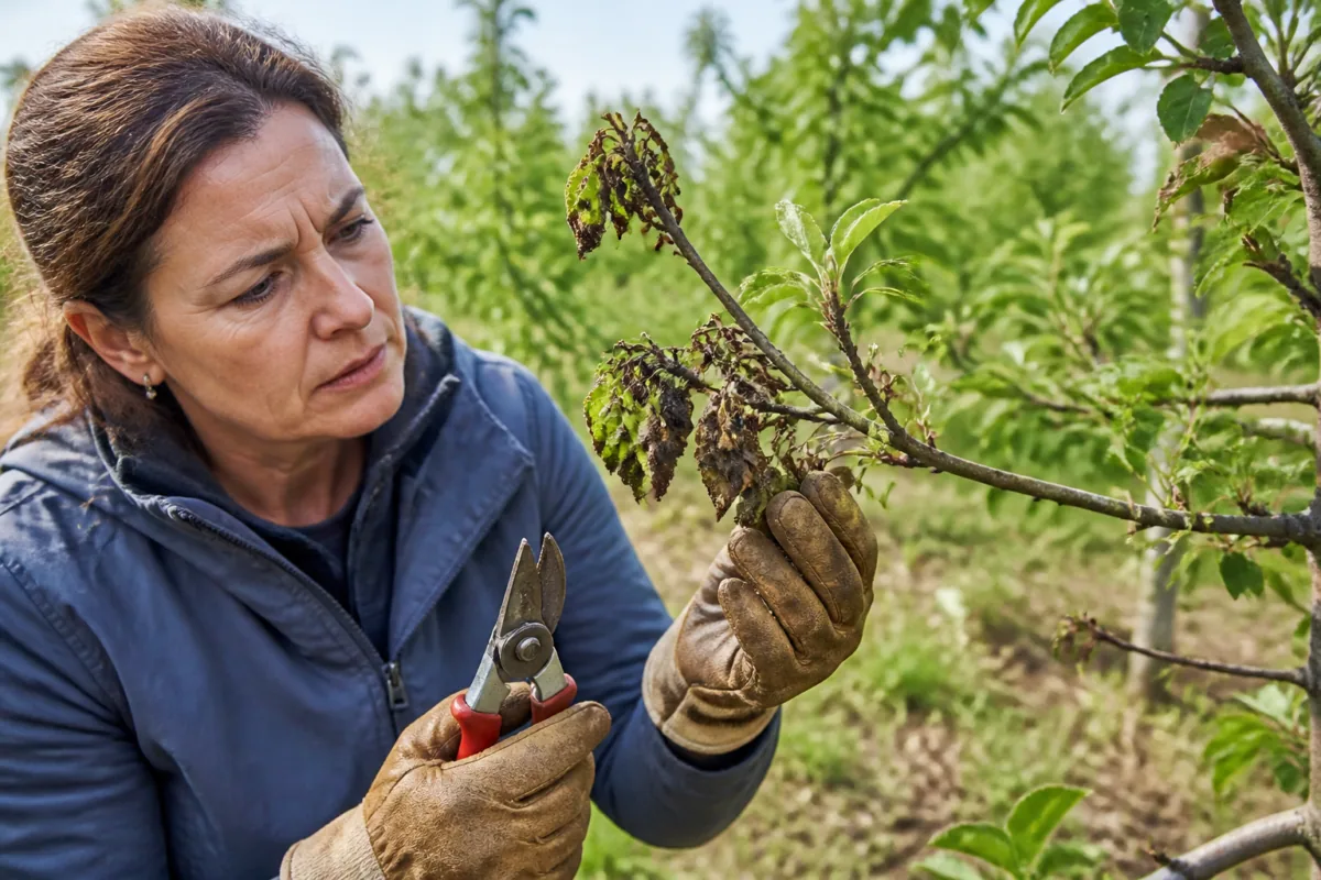 Feu bactérien : symptômes, plantes à risque et gestes à adopter rapidement