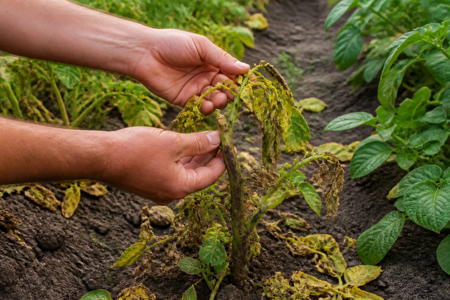Flétrissement verticillien : symptômes, plantes touchées et prévention