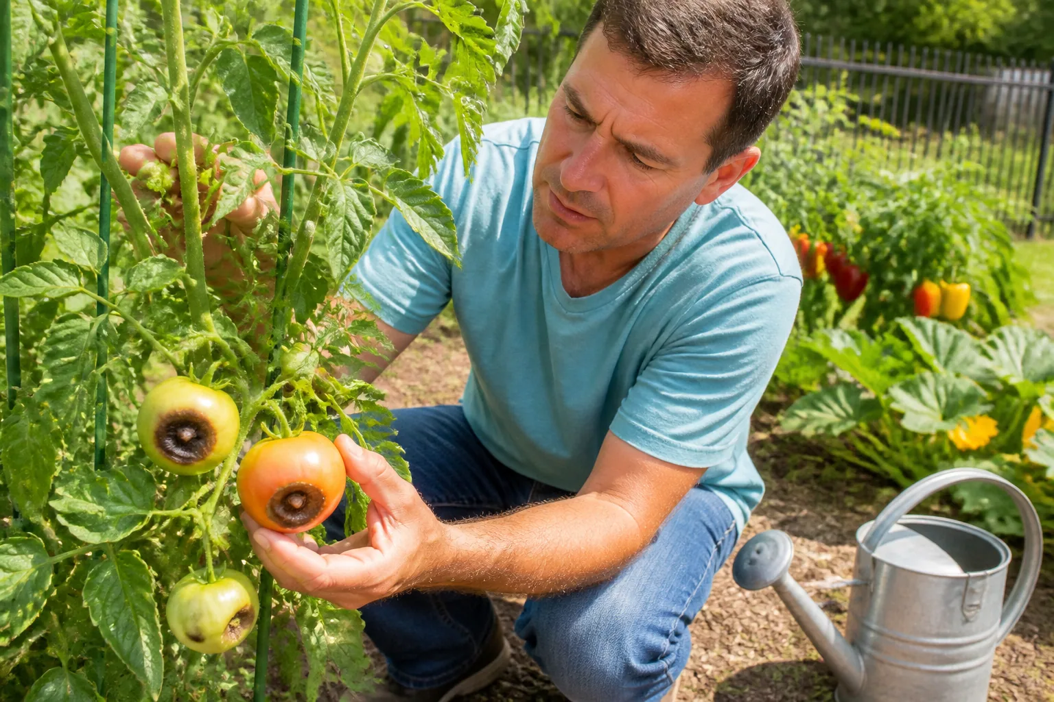 Nécrose apicale : causes, symptômes et solutions pour tomates et légumes-fruits