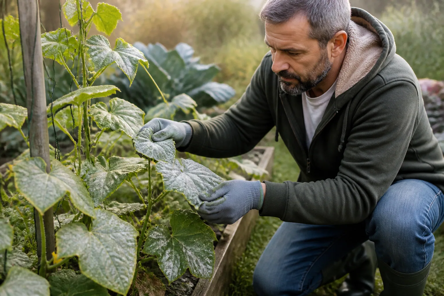 Oïdium sur les plantes : symptômes, causes et traitements naturels ou préventifs