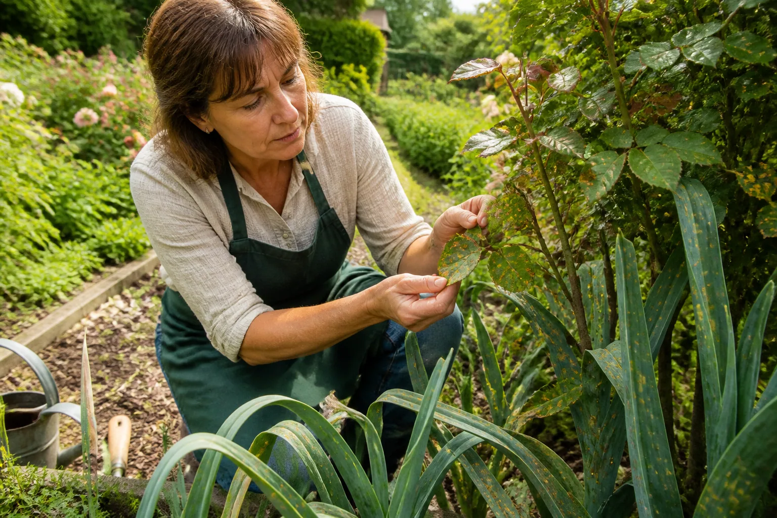 Rouille des plantes : symptômes, plantes touchées et traitements efficaces