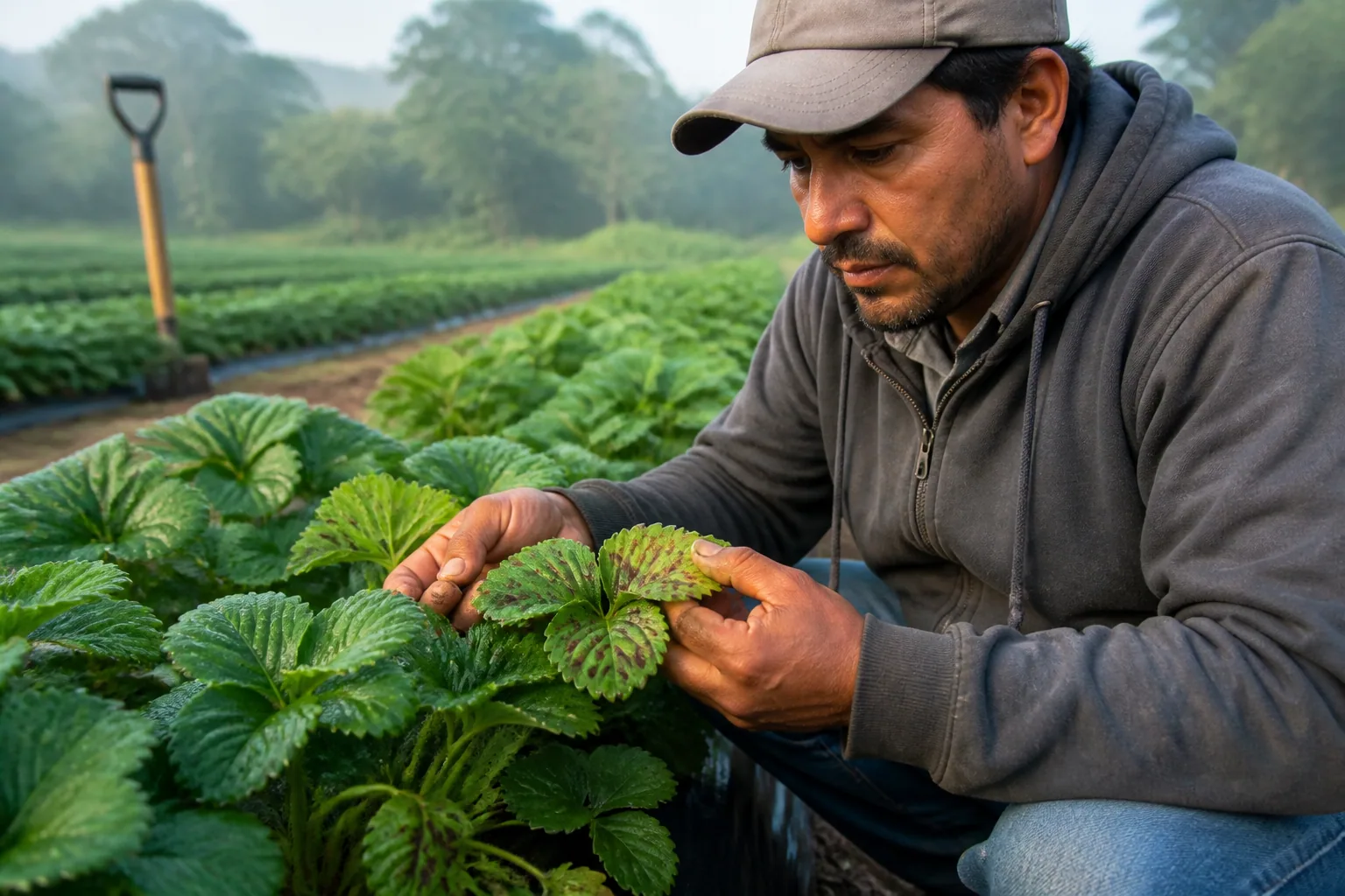 Tache angulaire des plantes : symptômes, causes et traitements possibles