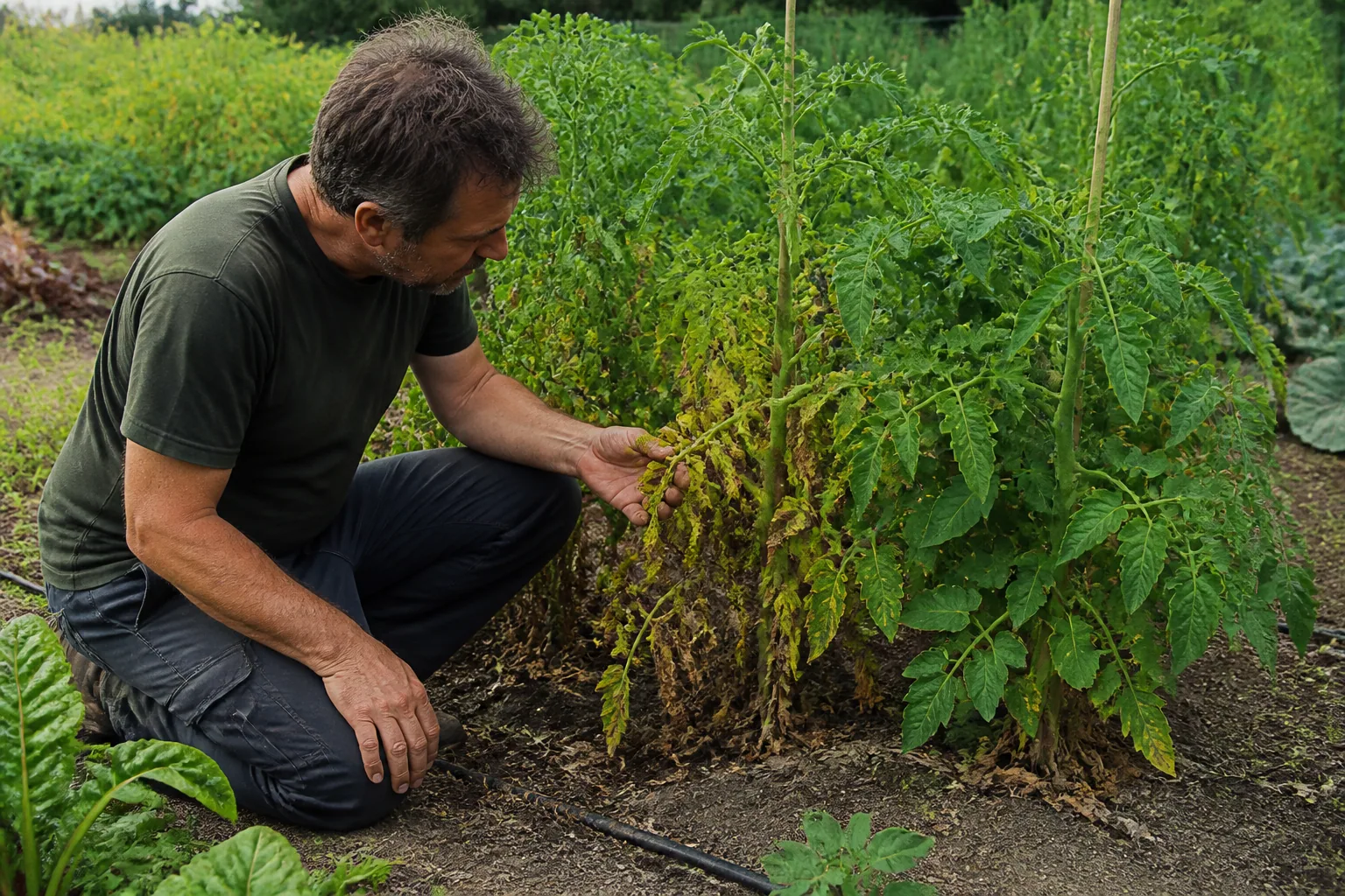 Verticilliose : comprendre le flétrissement des plantes et limiter les dégâts