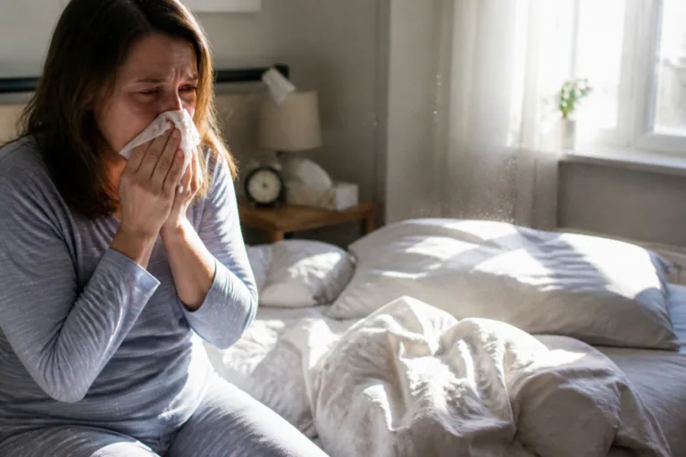 Allergie aux acariens : les signes à repérer dans la chambre