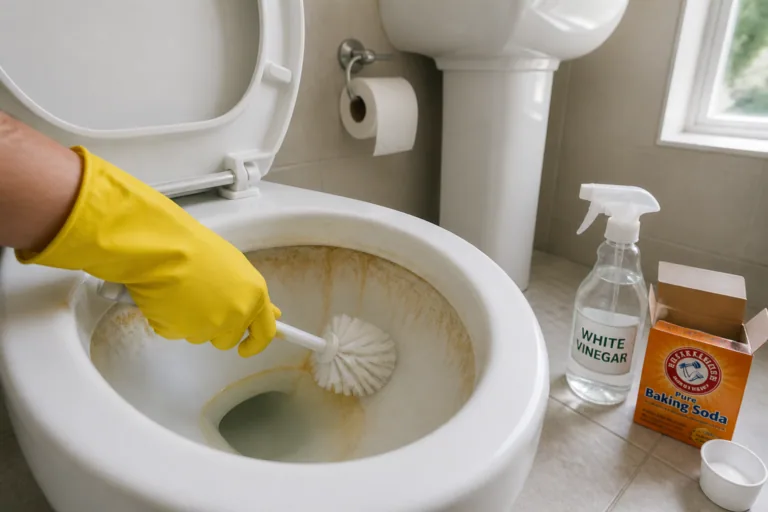Détartrer les WC : produits, astuces et erreurs qui encrassent encore plus