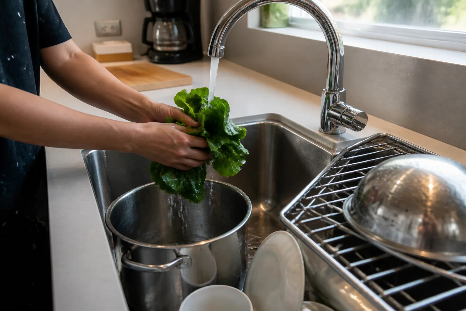 Évier de cuisine 1 bac ou 2 bacs : lequel est le plus pratique ?