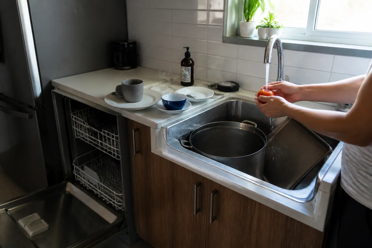 Évier de cuisine 1 bac ou 2 bacs : lequel est le plus pratique ?
