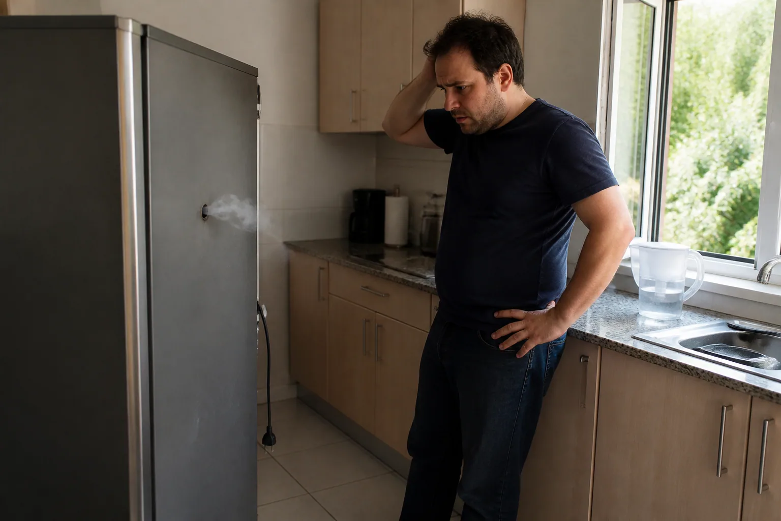 Frigo percé : que faire en cas de fuite de gaz ?