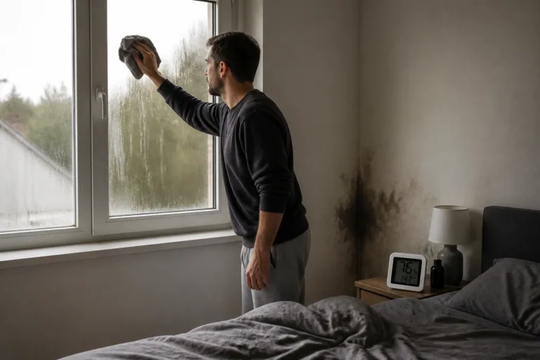 Humidité dans la chambre : risques, causes et solutions simples