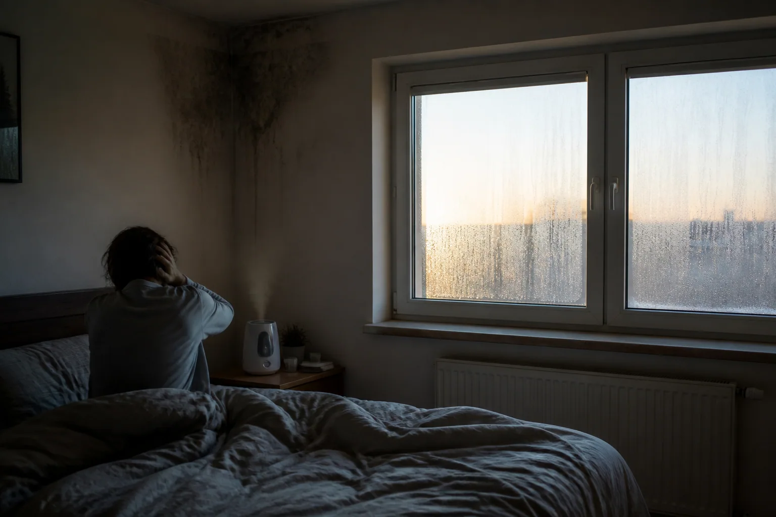 Humidité dans la chambre : risques, causes et solutions simples
