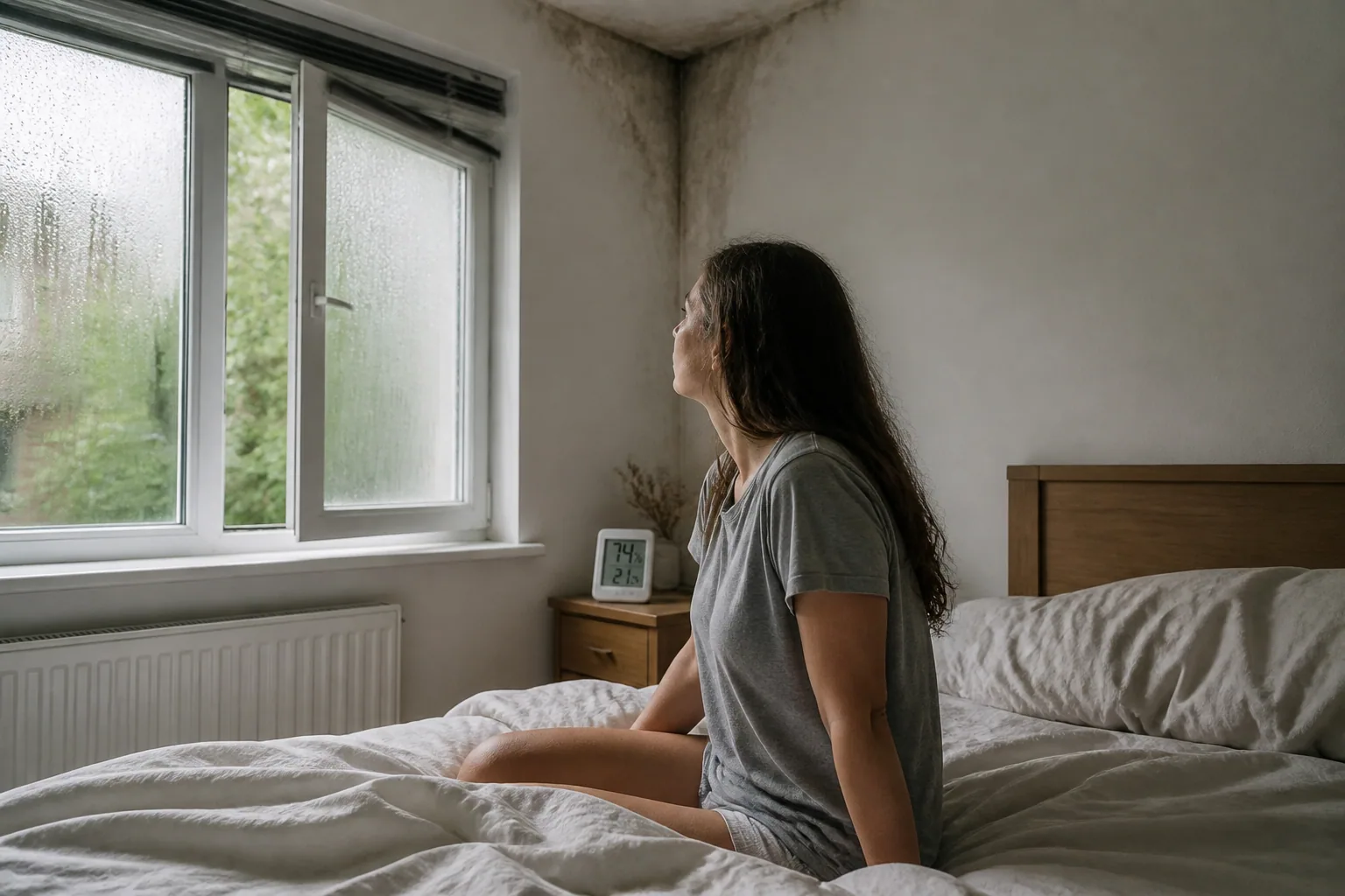 Humidité dans la chambre : risques, causes et solutions simples