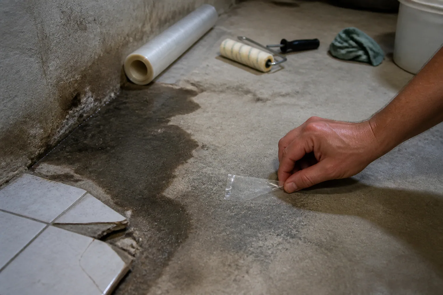 Humidité remontant dans la dalle : 3 solutions qui marchent vraiment