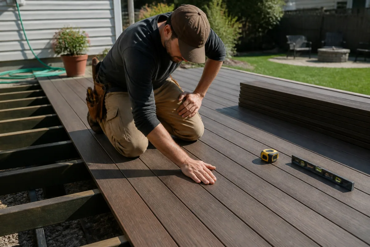 Lame composite pour terrasse : quelle essence pour durer ?