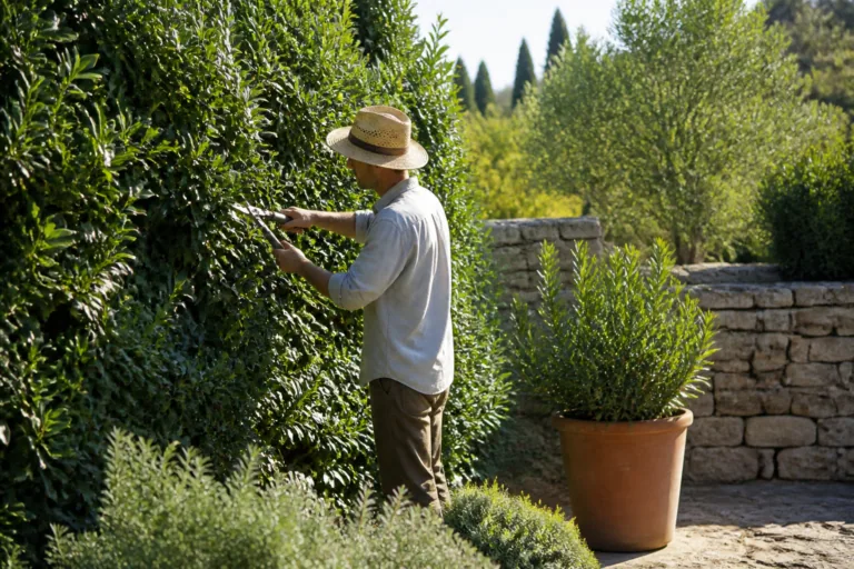 Laurier sauce en haie : l'allié résistant qui habille votre jardin