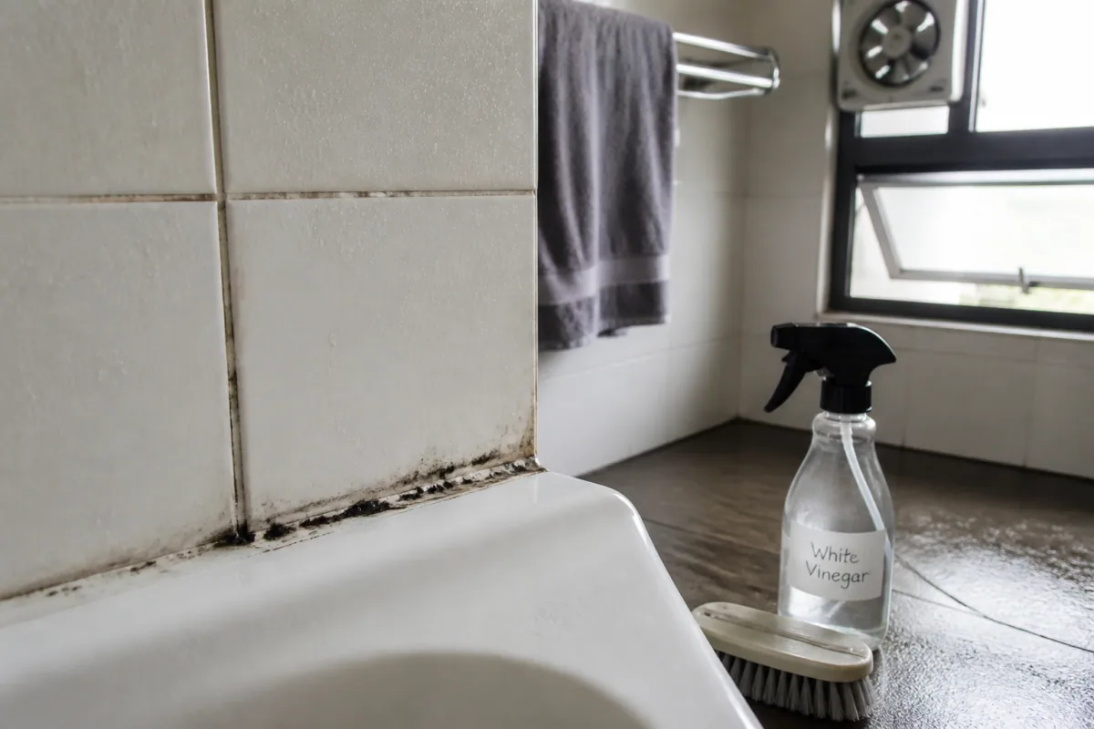 Moisissure dans la salle de bain : comment l’éliminer et éviter son retour