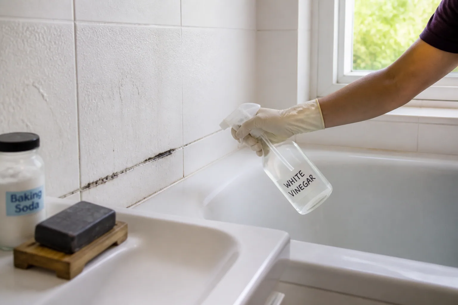 Moisissure dans la salle de bain : comment l’éliminer et éviter son retour