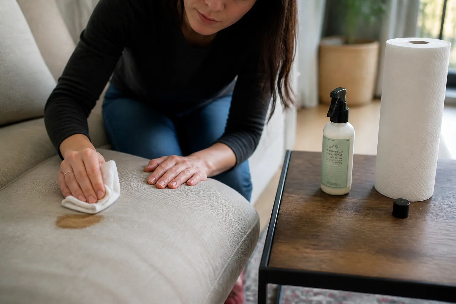 Nettoyer un canapé en tissu : la méthode selon le type de tache