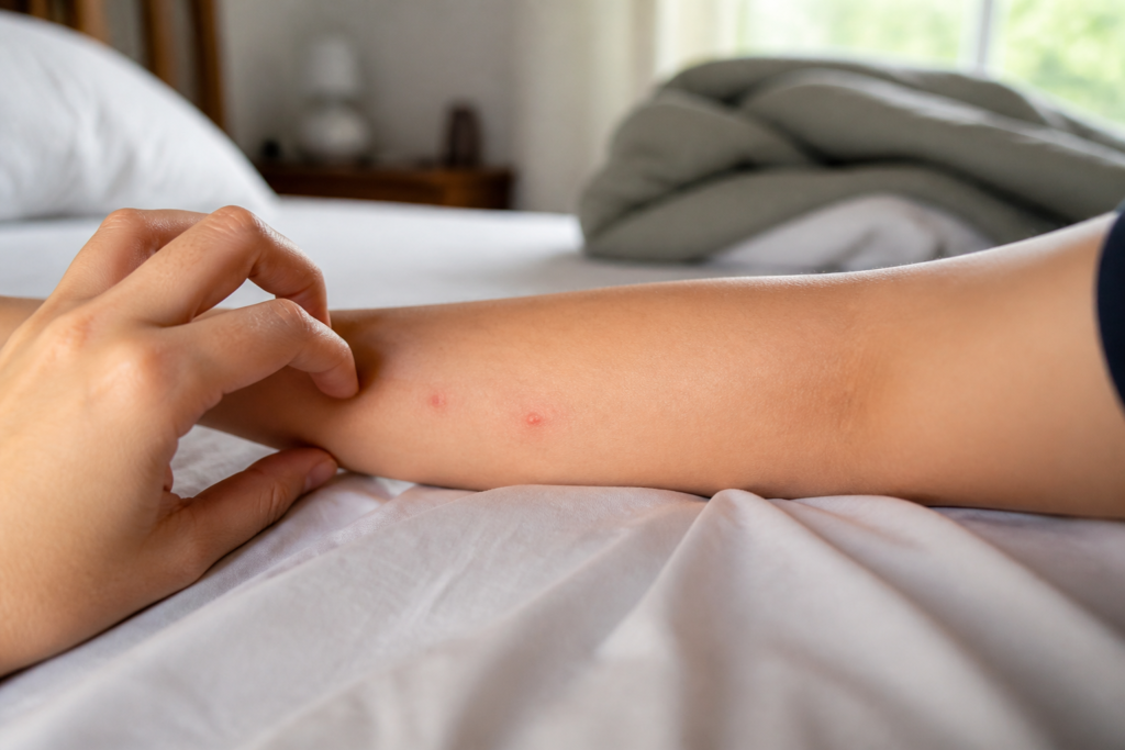 Piqûres de punaises de lit : comment les reconnaître dans la maison ?