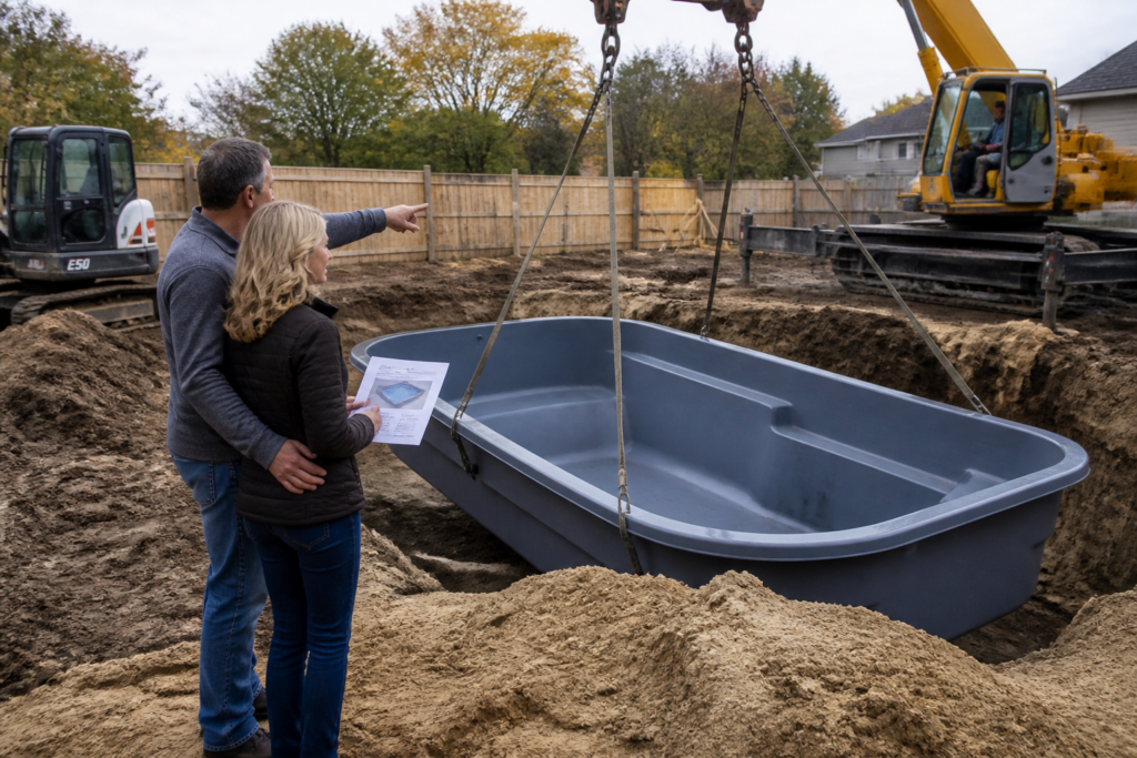 Piscine coque : prix, pose et contraintes avant de signer