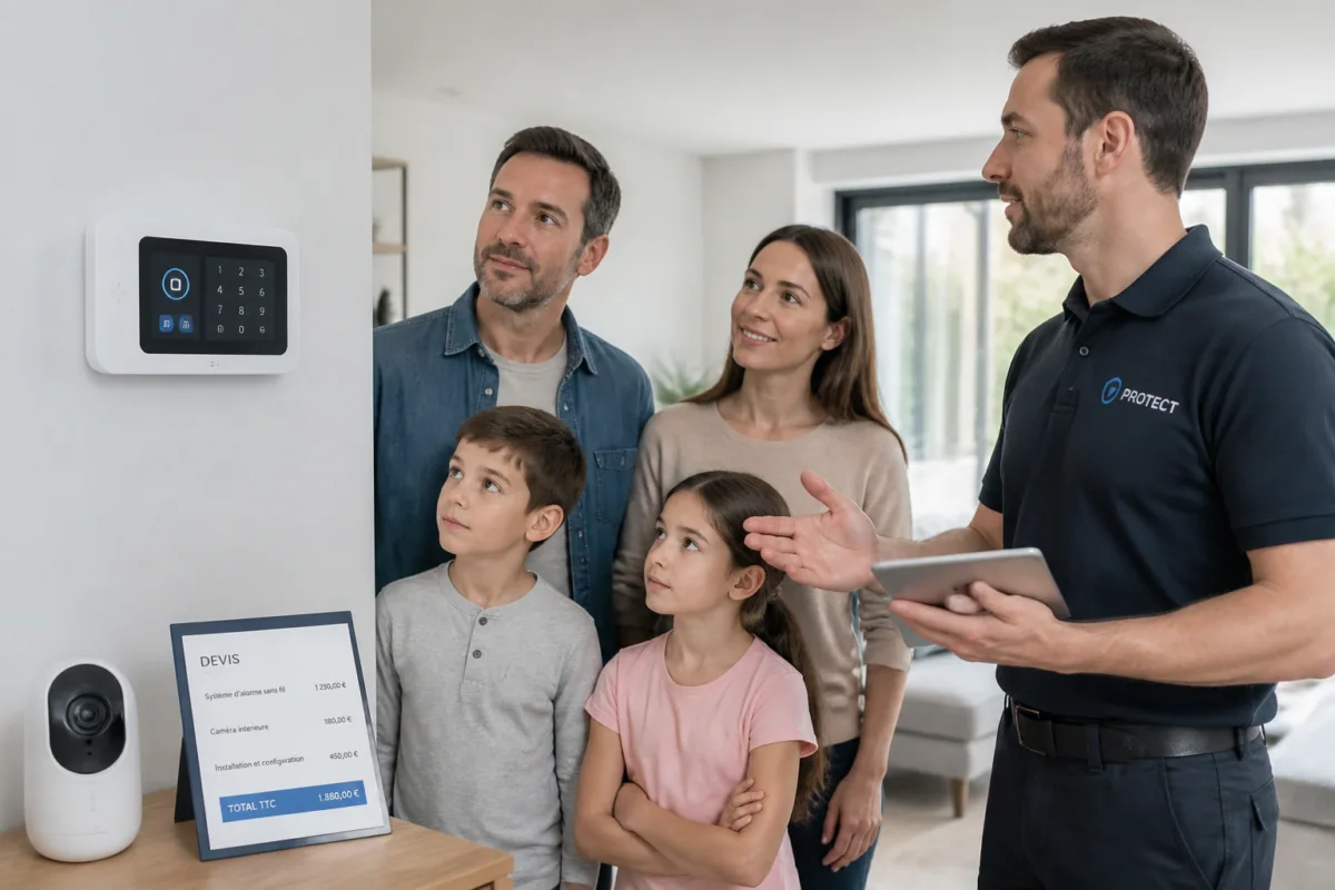 Prix d’une alarme maison : achat, pose et abonnement, le vrai budget