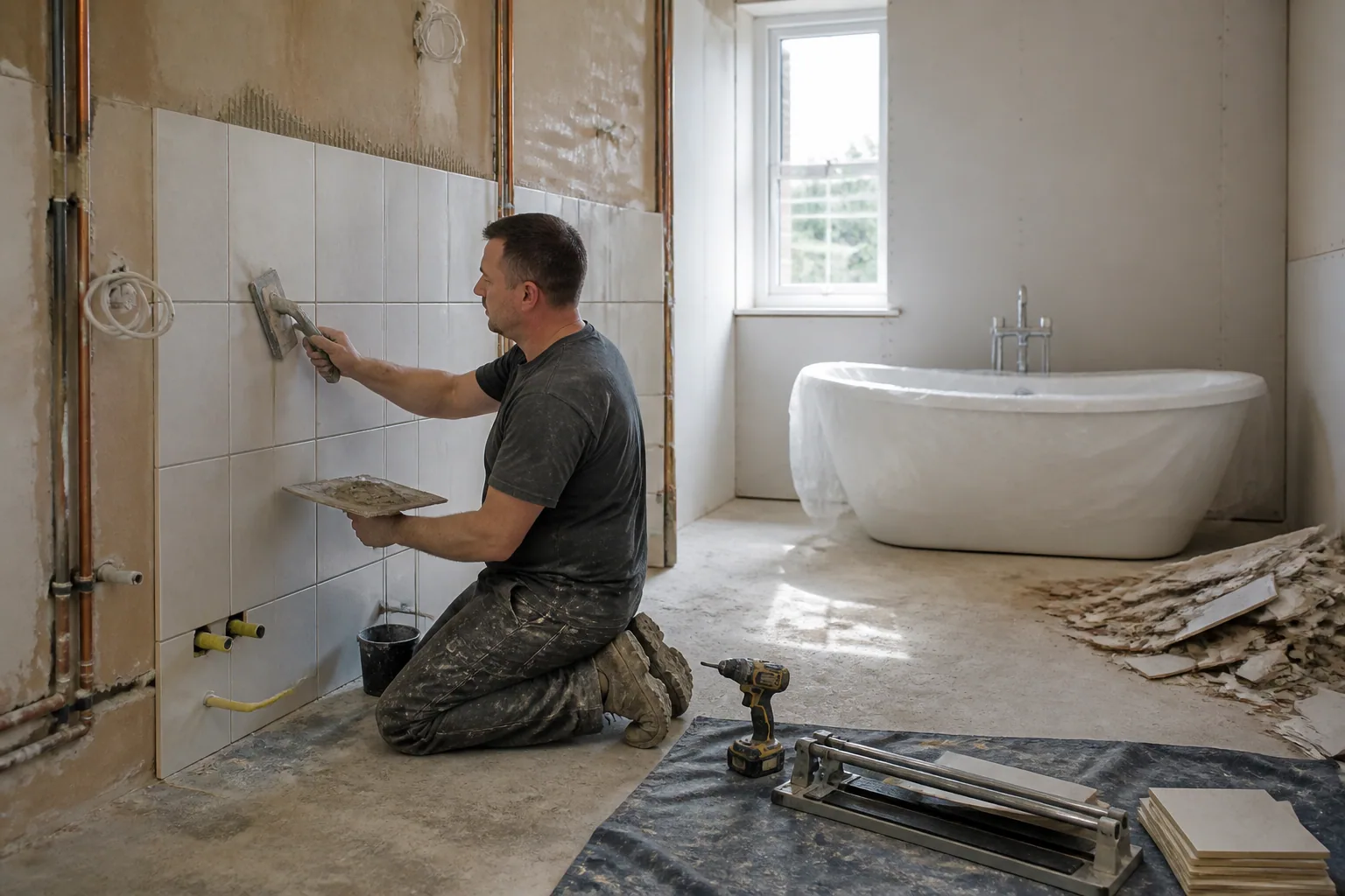 Rénovation de salle de bain : dans quel ordre faire les travaux ?