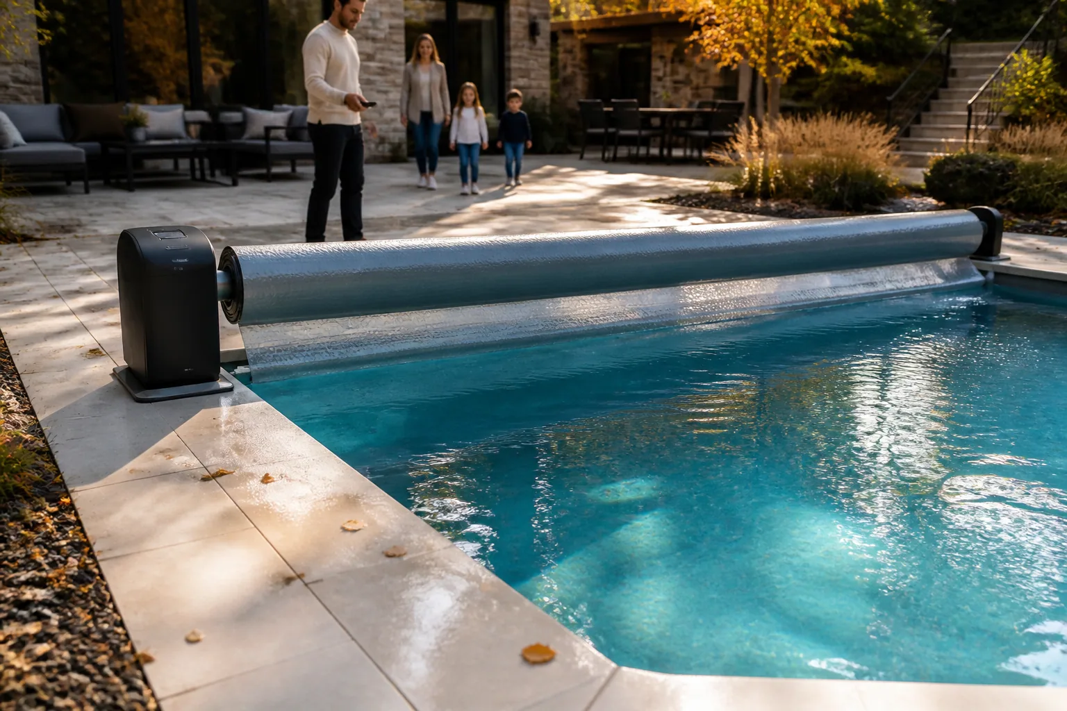 Volet roulant piscine : sécurité, confort et budget à prévoir